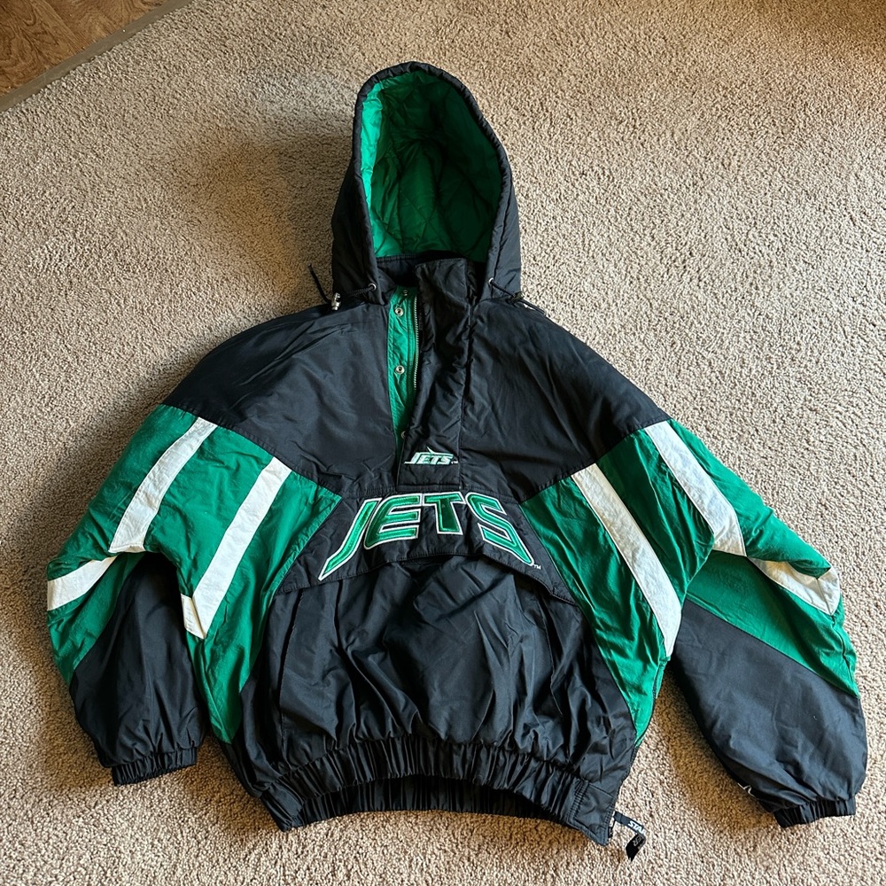 VINTAGE NY JETS JACKET